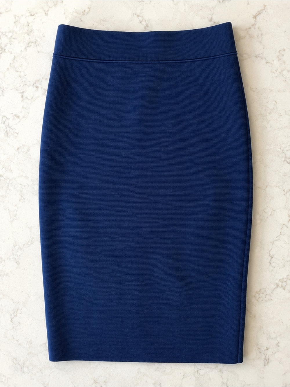 BCBGMaxAzria Deep Navy Pencil Skirt